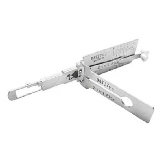 Original Lishi 2-In-1 Pick and Decoder DAT17 V.3 High Security